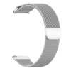 Techsuit - Watchband 18mm (W009) remienok pre Huawei Watch GT 4 (41 mm) / W1 / Honor Watch S1 / Garmin Venu 2S / Vivoactive 4S – strieborný KF2331229