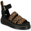 Dr. Martens Sandále Clarissa II Quad Sandal Mini Leopard Čierna