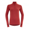 Funkčné tričko DEVOLD Expedition Merino 235 Zip Shirt W beauty