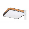 Rabalux SMART WIFI Čierne stropné LED svietidlo Arild 500x500mm 48W RGB+CCT s DO 71146