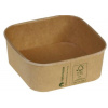 Miska papierová 1300 ml KRAFT, 50 ks