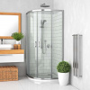 Roth Sprchový kout čtvrtkruh 80x80 cm Lega Line 555-8000000-00-02