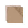 JOLLEIN Napínacia plachta 140/150 x 70/75 cm 2 ks Wild Rose