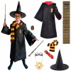 Kostým Harry Potter, sada 12 dielov, vek 12-13 rokov + plagát nástupište 9 3/4, veľkosť 152-158