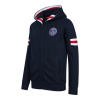 Fan-shop Detská mikina PSG Zip modré velikost: 4 roky