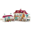Schleich - Veľký dom so stajňou, príslušenstvom a kĺbovými figúrkami 42551 4059433572925