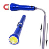 TFY 1065009-Blue LED COB teleskopická baterka s magnetom 20-60cm, modrá