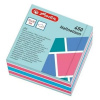 Poznámkový bloček Herlitz Color Blocking 75x75mm 450 listov farebný