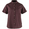 Fjällräven Övik Travel Shirt SS W, Farba PORT, Veľkosť M