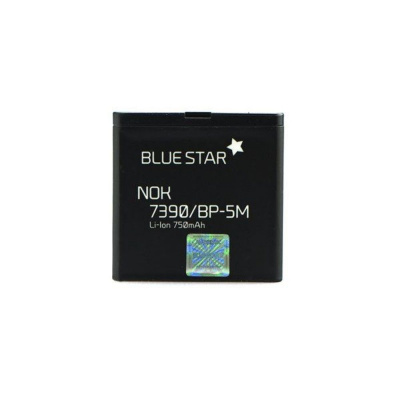 Batéria Nokia 7390/6110 Navigator/8600 Luna/6500 Slide/5610 750mAh (náhradná BP-5M) Blue Star