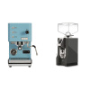 Profitec GO, blue + Eureka Mignon Specialita, CR anthracite