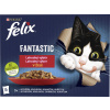 Felix Fantastic kapsičky pre mačky s kuracím, hovädzím, králikom a jahňacím, 12 × 85 g