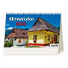 Helma Stolový kalendár riadkový 22,6x13,9 cm - Slovensko 2026