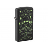 Zippo 66071 Slim® Alien Invasion Design