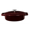 Berlingerhaus Pekáč litinový s poklicí 26 cm Burgundy Line BH-6498