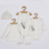 KOALA 4-dielna dojčenská súprava Koala Angel smotanová - 62