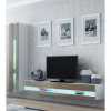 Cama Meble Obývačka VIGO NEW 8, biely mat/latte lesk