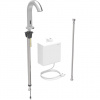 Geberit Piave - Elektronický umývadlový ventil, sieťové napájanie, easy to clean, kefovaná nerezová 116.161.SN.1