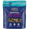 FISH4DOGS Maškrty pre psov DENTAL SEA morská ryba - štvorčeky 115 g