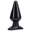Doc Johnson - análny kolík - čierny, veľký - 14,5 cm