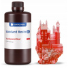 UV živica Anycubic Standard V2 Translucent Red 1 kg 1 l pre 3D tlačiareň