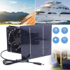 SOLÁRNY VENTILÁTOR, BATÉRIOVO NAPÁJANÝ VENTILÁTOR SO SOLÁRNYM PANELOM