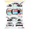 Obtlačok SKDECALS SK24188 - Porsche 911 RSR FIA World Endurance Championship 24 Hours of Le mans 2019 Porsche GT Team #93 & #94 (1:24)