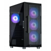 Puzdro Zalman I3 NEO ARGB BLACK Midi Tower čierne