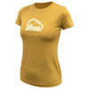 SENSOR MERINO AIR SUMMIT dámské triko kr.rukáv mustard - S