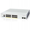 Cisco Catalyst switch C1300-16P-2G (16xGbE,2xSFP,16xPoE+,120W,fanless) - REFRESH (C1300-16P-2G-RF)