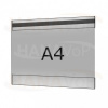 Plastová kapsa antireflexní A4 na šířku typ C 1x magnet - PVC-MAT kapsa C A4Š - 1x magnet - 1 ks