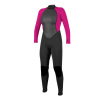 Neoprén O'Neill Wms Reactor II Back Zip 3/2 Full black/berry 10 24 - Odosielame do 24 hodín