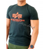 Alpha Industries Basic T-Shirt Dark Petrol tričko pánske zelené