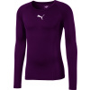 Pánske kompresné tričko s dlhým rukávom Puma LIGA Baselayer LS fialové 655920 10 Veľkosť: S