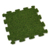 Puzzle umělá tráva s gumovým podkladem