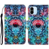 Peňaženkové 3D puzdro COLORED na Xiaomi Redmi A1 – Mandala