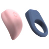 Luxus Interactive Couples Sex Toy App Controlled Pink-Blue