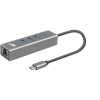 TB Touch USB C - RJ45, 3x USB adaptér 1000Mb/s AKTBXKACRJ453UG