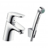 HANSGROHE Focus E2 Páková batéria 70, ručná sprcha Bidette, sprch. hadica 160 cm, chróm