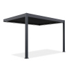 ELEGANCE WALL AUTOMATIC 3x4 Antracitová automatická pergola s osvetlením - Gutroof