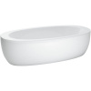 LAUFEN IlBagnoAlessi voľne stojaca vaňa akrylátová, odtok v strede, 2030 x 1020 x 575 mm, biela, H2419700000001