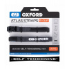 Batožinové popruhy Atlas B-Clip, 2 ks, OXFORD (sivá, 17mm x 2m)