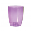 Kinekus Kvetináč transparentný, plastový, 16 cm, COUBI ORCHID, fialový