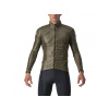 CASTELLI ARIA SHELL JACKET Pánska Moss brown lehce sbalitelná pánská cyklo bunda, větrovka Velikost L
