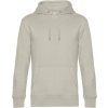 B&C | KING Hooded, Pánska mikina s kapucňou, sivá fog, XL