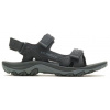 Merrell J036871 Huntington Sport Convert Black pánske sandále - UK 9 / EU 43 / 28 cm