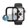 Ochranné sklo PanzerGlass Full Protection pre Apple Watch 4/5/6/SE 40mm (čierny rámček) (3640)