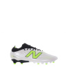 New Balance Tekela Academy Mens Firm Ground Football Boots White/Green 9 (43)