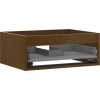 Mexen Box-A skrinka pod umývadlo 60 cm, 1 zásuvka, orech - 91AX0-0600-235-1-86