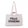 Childhome Cestovná Taška Grandma Canvas Off White *Totálny výpredaj